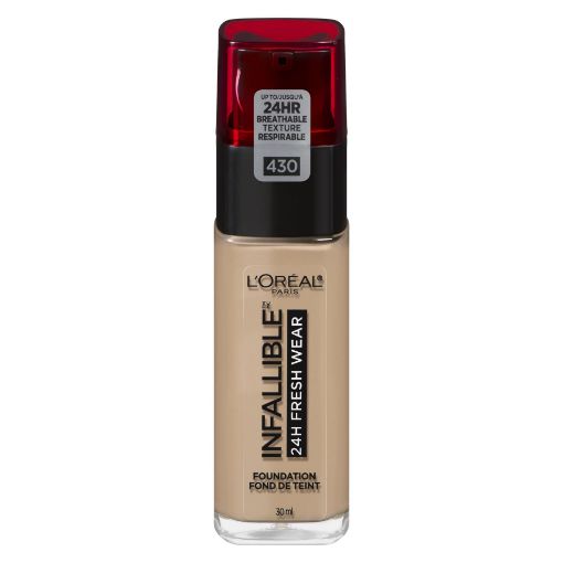 Picture of LOREAL INFALLIBLE 24-H FRESH-WEAR FOUNDATION - IVORY BUFF 30ML             