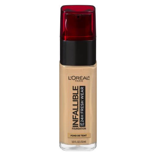 Picture of LOREAL INFALLIBLE 24-H FRESH-WEAR FOUNDATION - SUN BEIGE 30ML              