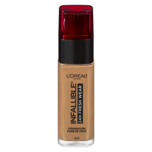 Picture of LOREAL INFALLIBLE 24-H FRESH-WEAR FOUNDATION - HAZELNUT 30ML               