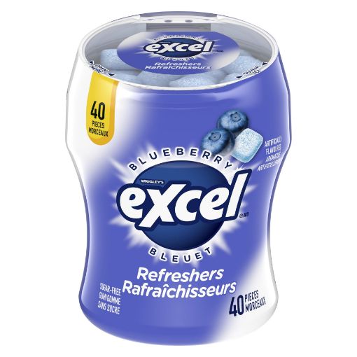 Picture of EXCEL  REFRESHERS BLUEBERRY 40PC 6S