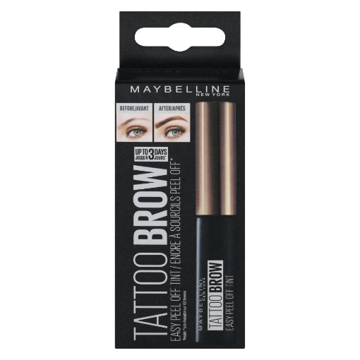 Picture of MAYBELLINE TATTOO BROW PEEL OFF TINT - LIGHT BROWN 4.6 GR                  