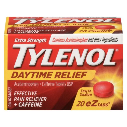 Picture of TYLENOL EXTRA STRENGTH DAYTIME RELIEF 20S