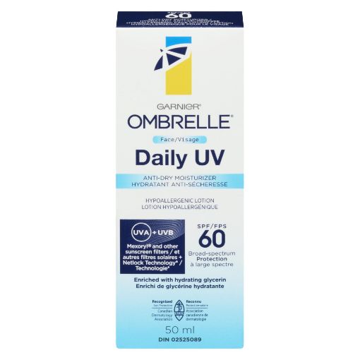 Picture of GARNIER CDA OMBRELLE FACE ANTIDRY SPF60 50ML