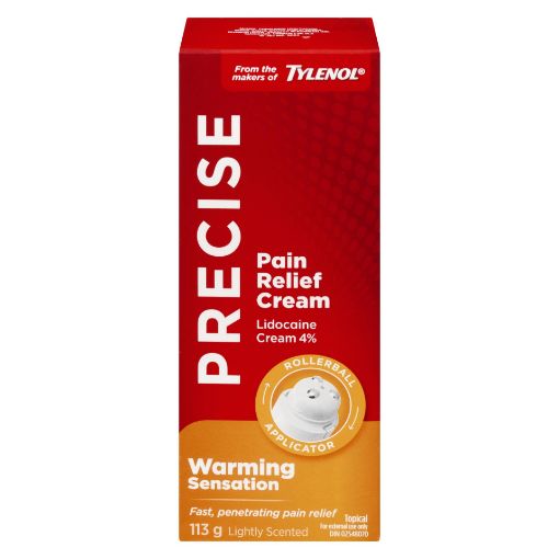 Picture of TYLENOL PRECISE WARM PAIN RELIEF CREAM 113GR