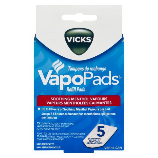 Picture of VICKS WATERLESS VAPOURIZER REFILL PADS VSP19 5S                            