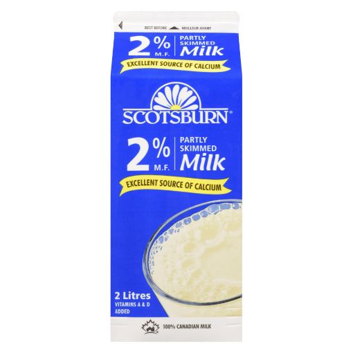 Picture of SCOTSBURN - WHITE MILK 2% 2LT 