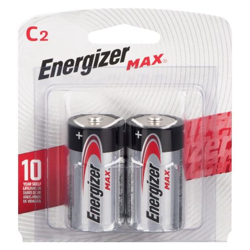 Picture of ENERGIZER C 2 ALKALINE BATTERIES E93BP2 2S