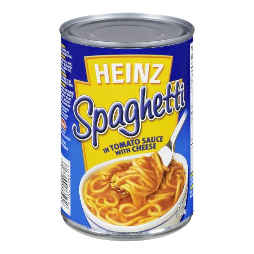 Picture of HEINZ PASTA SPAGHETTI W/CHEESE 398ML                                       