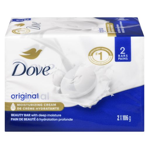 Picture of DOVE BAR SOAP - WHITE 2X106GR                                              