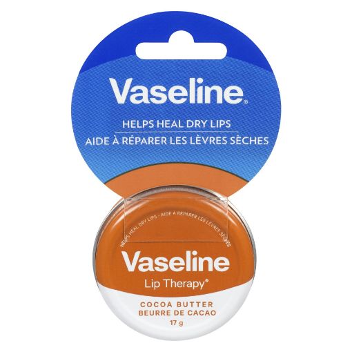 Picture of VASELINE LIP THERAPY - TIN - COCOA BUTTER 17GR                             