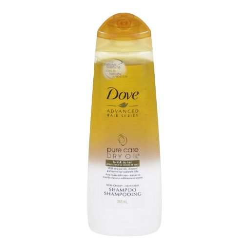 Picture of DOVE PURE CARE DRY OIL SHAMPOO 355ML                                       