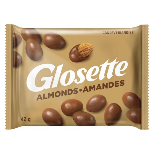 Picture of GLOSETTE ALMONDS SINGLE BAR 45GR
