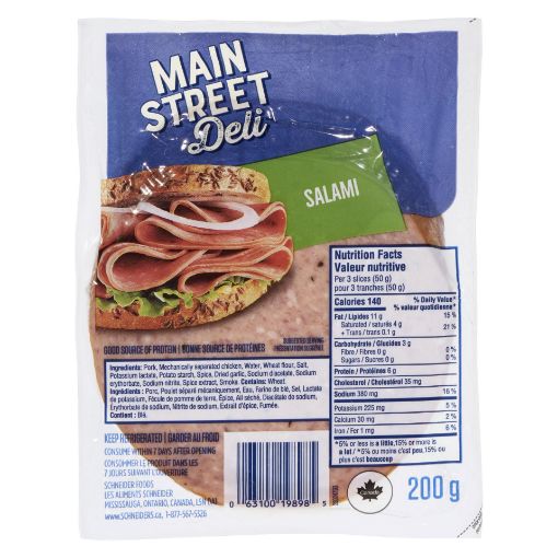 Picture of MAPLE LEAF MSD SALAMI 12X200GR