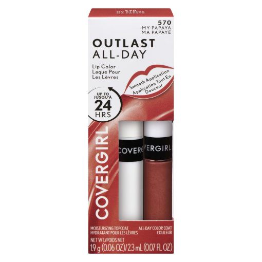 Picture of COVERGIRL OUTLAST ALL-DAY LIP COLOR - MY PAPAYA                            