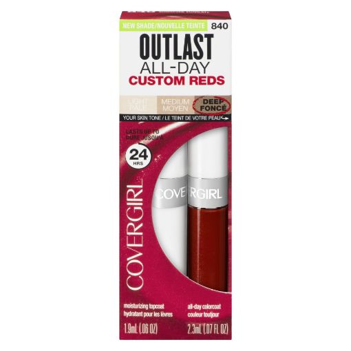Picture of COVERGIRL OUTLAST ALL-DAY LIP COLOR - SIGNATURE SCARLET                    