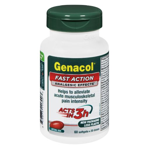 Picture of GENACOL FAST ACTION GEL CAPSULES 60S