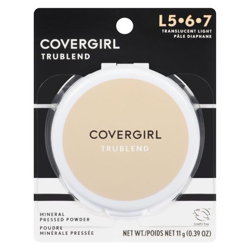 Picture of COVERGIRL TRUBLEND PRESSED POWDER - TRANSLUCENT LIGHT 410                  