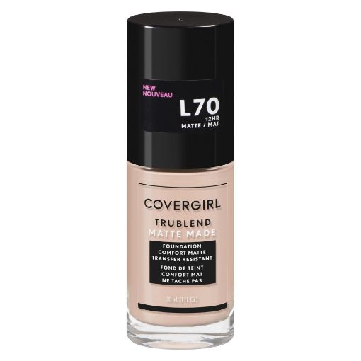 Picture of COVERGIRL TRUBLEND MATTE LIQUID MAKEUP - L70 NATURAL IVORY                 