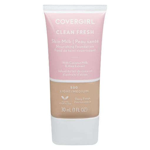 Picture of COVERGIRL CLEAN FRESH SKIN MILK NOURISHING FOUNDATION - LIGHT MEDIUM 550