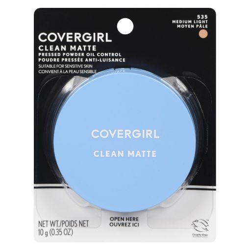 Picture of COVERGIRL CLEAN MATTE PRESSED POWDER - MEDIUM LIGHT 535