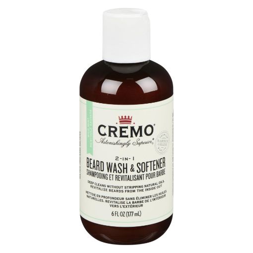 Picture of CREMO BEARD WASH and SOFTENER 2-IN-1 MINT 177ML