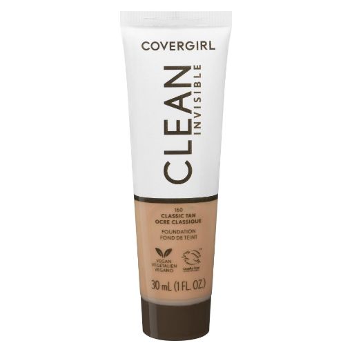 Picture of COVERGIRL CLEAN INVISIBLE FOUNDATION - 160 CLASSIC TAN