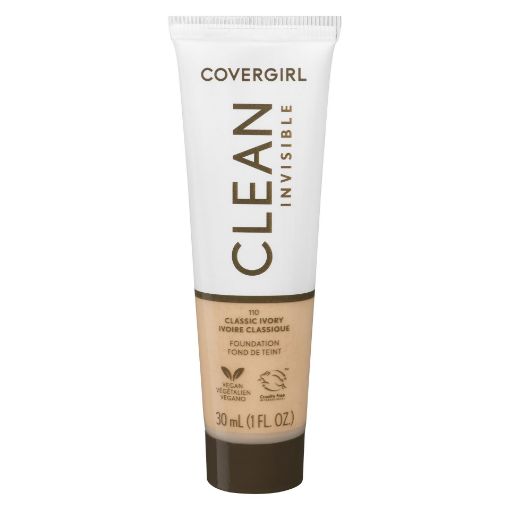 Picture of COVERGIRL CLEAN INVISIBLE FOUNDATION - 110 CLASSIC IVORY