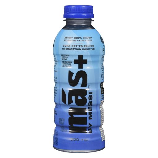 Picture of MAS+ BY MESSI POSITIVE HYDRATION DRINK - BERRY COPA CRUSH 500ML