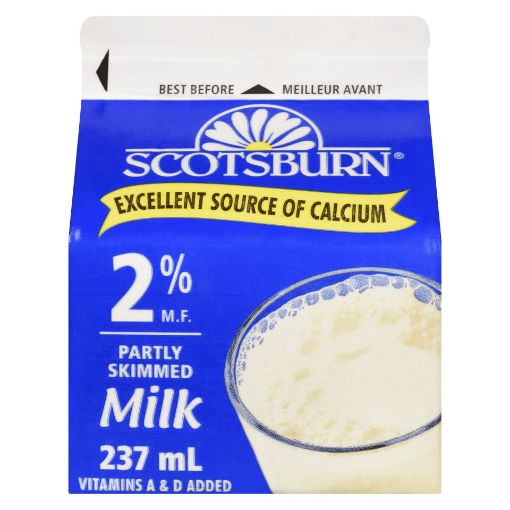 Picture of SCOTSBURN 2% MILK - CARTON 237ML 