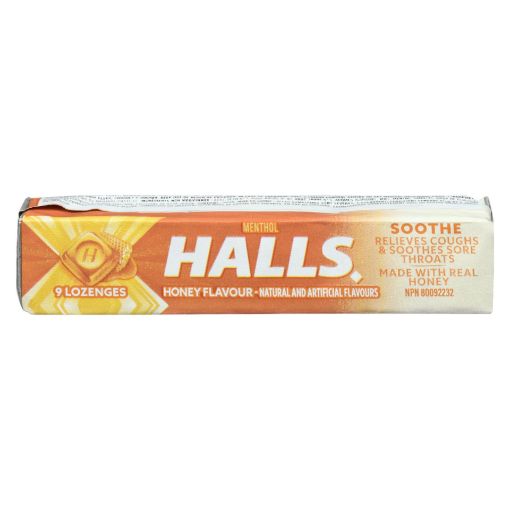 Picture of HALLS LOZENGE REFRESH - REAL HONEY 9S