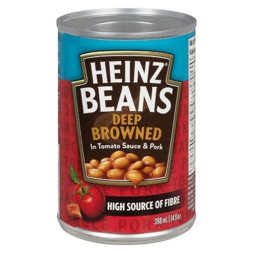 Picture of HEINZ BEANS - PORK TOMATO DB 398ML                                         