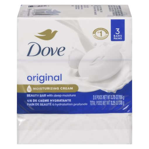 Picture of DOVE BAR SOAP - WHITE 318GR