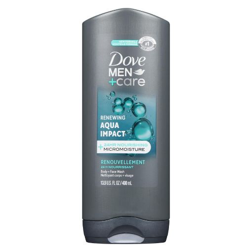 Picture of DOVE MENS BODY WASH - AQUA IMPACT 400ML