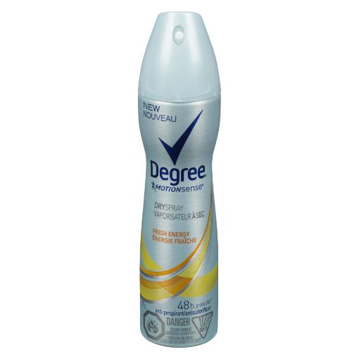 Picture of DEGREE FOR WOMEN ANTIPERSPIRANT DRY SPRAY - FRESH ENERGY 107GR             