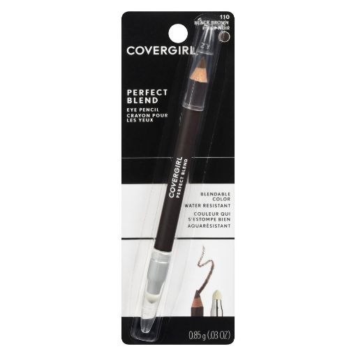 Picture of COVERGIRL PERFECT BLEND EYE LINER PENCIL - BLACK BROWN 110