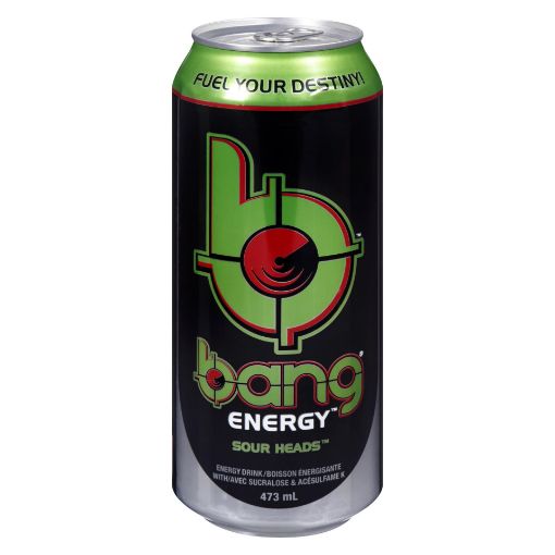 Picture of BANG ENERGY DRINK - SOUR HEADS 473ML