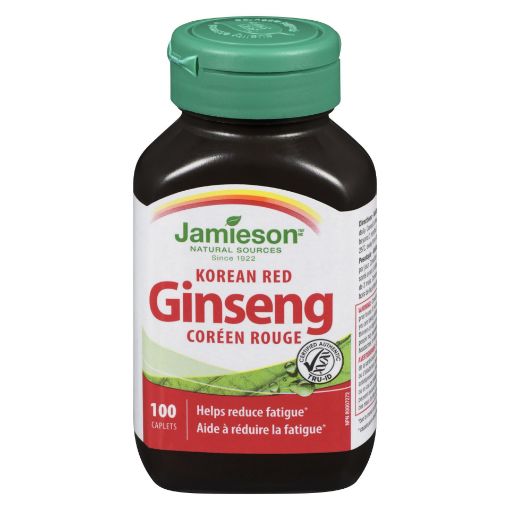 Picture of JAMIESON GINSENG KOREAN 275MG CAPLET 100S