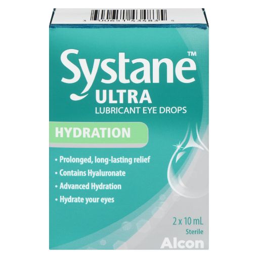 Picture of SYSTANE ULTRA HYDRATION LUBRICANT EYE DROPS TP 2X10ML