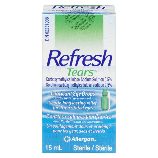 Picture of REFRESH ARTIFICIAL TEARS DROPS 15ML                                        