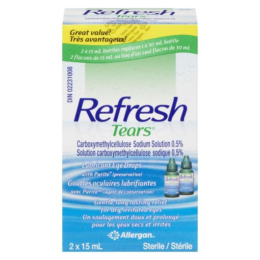 Picture of REFRESH TEARS DROPS 2X15ML                                                 