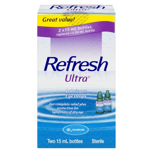 Picture of REFRESH ULTRA LUBRICANT EYE DROPS 2X15ML