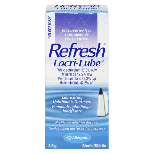 Picture of REFRESH LACRILUBE S.O.P. OINTMENT 3.5GR