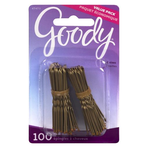 Picture of GOODY HAIR PINS - BROWN 100S                                               