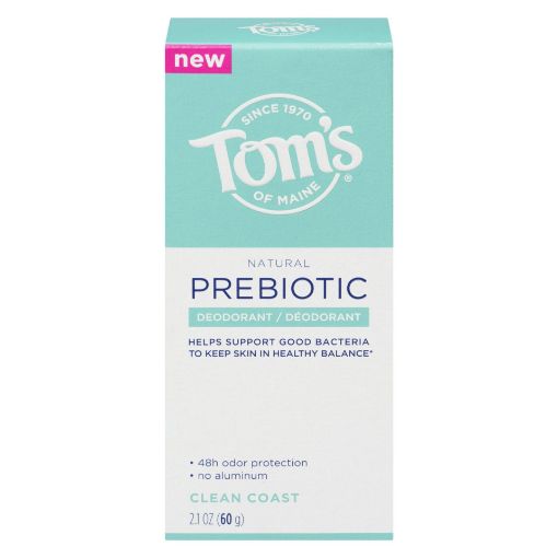 Picture of TOMS OF MAINE PREBIOTICS DEODORANT STICK - CLEAN COAST 60GR