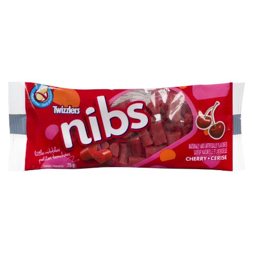 Picture of TWIZZLERS NIBS - CHERRY 75GR                                               