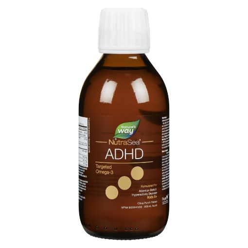 Picture of NUTRASEA ADHD TARGETED OMEGA-3 LIQUID - CITRUS PUNCH 200ML