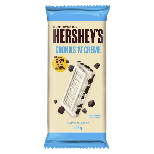 Picture of HERSHEY COOKIES N CREME FAMILY BAR 108GR