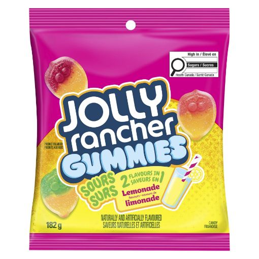 Picture of JOLLY RANCHER MISFITS SOUR LEMONADE PEG 182GR