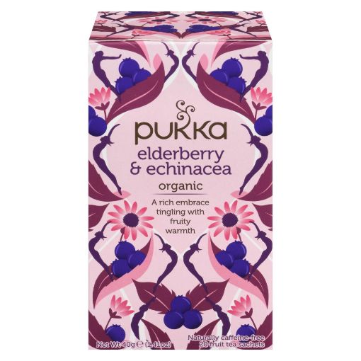 Picture of PUKKA - ELDERBERRY and ECHINACEA 20S