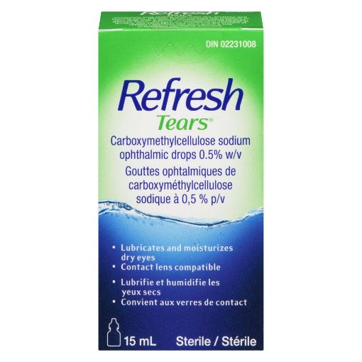 Picture of REFRESH ARTIFICIAL TEARS DROPS 15ML                                        